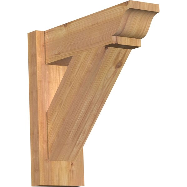 Ekena Millwork Traditional Smooth Traditional Outlooker, Western Red Cedar, 5 1/2"W x 16"D x 16"H OUT06X16X16TRA01SWR - main